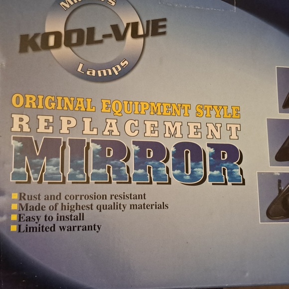 KOOL VUE right side Power Mirror for Toyota Carolla '14-'19 NEW IN BOX - Picture 2 of 5